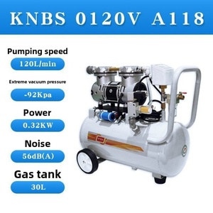 Bomba de Aire Eléctrica Industrial Pequeña - Bomba de Vacío Rotativa Portátil Sin Aceite de Alto Flujo y Alta Presión Negativa - Product Image 6