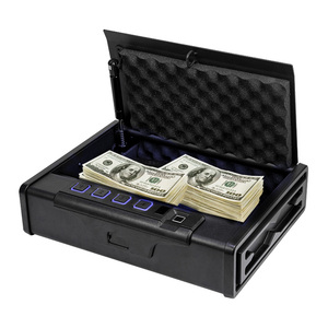 Safewell xách tay điện tử sinh trắc học quang học vân tay chống cháy safebox nhà tiền chống trộm Hộp An toàn - Product Image 6