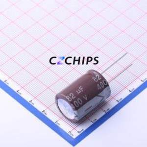 HY2G820M180250CD288ตัวเก็บประจุด้วยไฟฟ้าอลูมิเนียมผ่านรู D18xL25mm 82uF 20% 400V 860mA-100kHz - Product Image 1