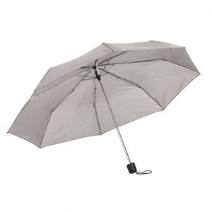 Parapluie manuel compact de voyage en polyester, super mini, pliable en trois sections, coupe-vent, personnalisé et classique - Product Image 2