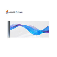 UHLED şeffaf Led Film şeffaf cam LED ekran LED kristal ince Film ekran şeffaf Film ekran cam