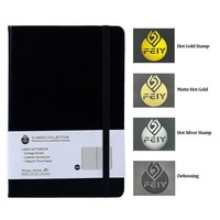 Échantillon Gratuit - Carnet A5 en Cuir PU, Couverture Rigide, Ligné, Fournitures Scolaires et Professionnelles, Journal, Agenda, Cahiers