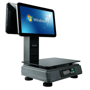 ระบบ POS แบบ All-in-One หน้าจอคู่ขนาด 15.6 นิ้ว รองรับการสัมผัส 10 จุด ความละเอียด 1080p ระบบ Android พร้อมเครื่องชั่งน้ำหนักในตัว หน้าจอสัมผัสแบบ Resistive รองรับ Wi-Fi 6 และ NFC สีขาว - Product Image 4