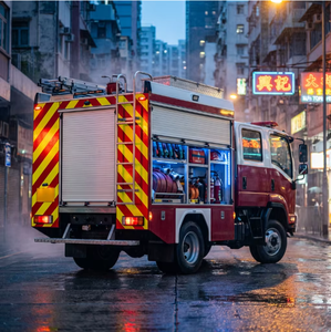 Camion de pompiers avec réservoir d'eau de 3000 litres Camions de pompiers d'<span class=keywords><strong>occasion</strong></span> à vendre en Indonésie - Product Image 5