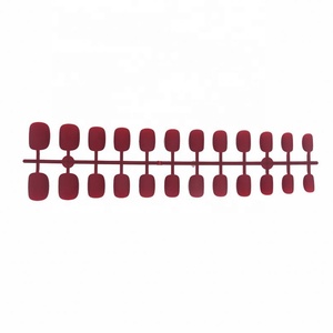 <span class=keywords><strong>Faux</strong></span> ongles carrés colorés, noirs, à pression, pour ongles carrés, colorés, grand prix, couverture complète mate, 24 pièces - Product Image 6