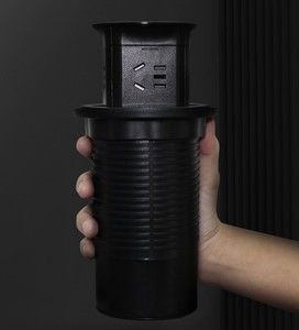 Ổ Cắm Điện Bật Lên Cho Nhà Bếp Đảo Phích Cắm Bật Lên Trên Mặt Bàn Lõm Ẩn Đặt Làm Theo Yêu Cầu Ổ Cắm Bàn Bật Lên - Product Image 5