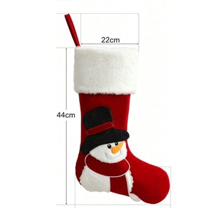 Calcetín Navideño Grande para Chimenea, Decoración para Fiestas, Calcetín para Regalos y Dulces - Product Image 6