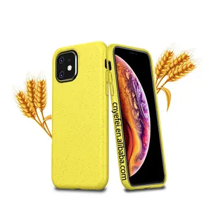 Recyclable tpu souple 100% Biodégradable Pour iphone Xs max/11 pro Max Biodégradable pour iphone 12 pro max mini