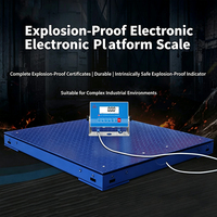 Balance électronique antidéflagrante à double plateforme encadrée 1-10T, industrielle, antidéflagrante, avec certification CCC
