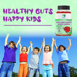 Permen Kunyah Cuka Apel Label Pribadi dengan Suplemen <span class=keywords><strong>Vitamin</strong></span> <span class=keywords><strong>B12</strong></span> Folate untuk Pengelolaan Tubuh Meningkatkan Energi Anak-anak Sim Gummies - Product Image 5