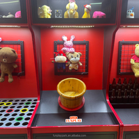 Offre Spéciale : Stand de Fête Foraine Personnalisé 4-en-1 – Cabine de Jeux Extérieure Idéale en Bois pour le Sport et le Divertissement des Enfants