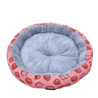 Lit pour chien rectangulaire en suède uni, rembourré en polyester, lavable, écologique, universel, confortable, petit format, haute qualité, vente chaude, pas cher