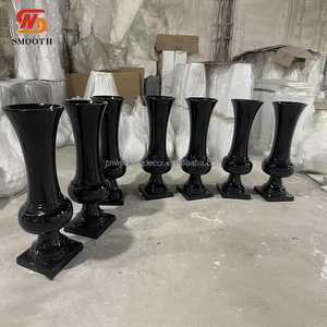 SMOOTH Q-0102 Soporte <span class=keywords><strong>de</strong></span> Fibra <span class=keywords><strong>de</strong></span> Vidrio <span class=keywords><strong>para</strong></span> Florero, Centro <span class=keywords><strong>de</strong></span> <span class=keywords><strong>Mesa</strong></span> Dorado <span class=keywords><strong>para</strong></span> Bodas, <span class=keywords><strong>Alquiler</strong></span> <span class=keywords><strong>para</strong></span> <span class=keywords><strong>Eventos</strong></span> - Product Image 4