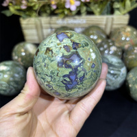 Boules de Cristaux Naturels en Gros : Jaspe, Jade Polaire, Pierre Gemme, Pierre de Graines d'Oiseaux, Sphère de Rhyolite pour la Décoration Intérieure