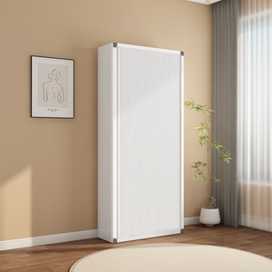 ชั้นวางหนังสือแบบเลื่อน Iyanen Enon ชั้นวางของอเนกประสงค์แบบตั้งพื้น ป้องกันฝุ่น พร้อมแผงด้านหลัง สำหรับใช้ในบ้าน - Product Image 2