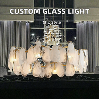 Suspension Moderne en Verre Dépoli Lustres Rectangle Personnalisables Hauteur Réglable pour Salon Chambre à Coucher-Factory Direct