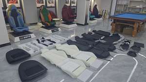 Coprisedili Auto in Pelle Completi di Lusso YLA, Accessori Protettivi per Interni, Vestibilità Universale per BMW <span class=keywords><strong>AUDI</strong></span> - Product Image 6