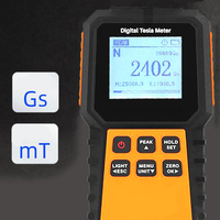 Tesla mètre numérique Offre Spéciale détecteur magnétique testeur de champ magnétique compteur magnétique niveau 5 précision