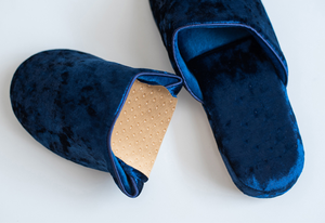 Personnalisé De Luxe Femmes Souple En Mousse à Mémoire Épaisseur Unisexe <span class=keywords><strong>Matin</strong></span> Nuit Velours Orteil Fermé Hôtel Pantoufles Logo - Product Image 6