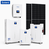 Système de stockage solaire intelligent Solard 8000 cycles, prix de gros, batterie lithium-ion 5 kWh pour système hors réseau à cycle profond