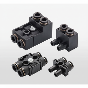 Pisco ตัวเชื่อมต่อหลายส่วน PQ6-B ชิ้นส่วนนิวเมติกที่มีคุณภาพสูง - Product Image 1