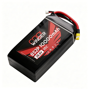 10000mAh 8S2P 28.8V Rechargeable Lithium Ion <b>Battery</b> Pack Professional Power Supply for FPV <b>Drone</b> and RC Model Racing Aircraft - Product Image 2