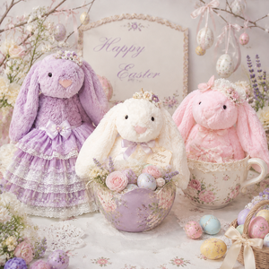 <span class=keywords><strong>Peluche</strong></span> di Pasqua: Coniglietto in <span class=keywords><strong>Peluche</strong></span> Morbido e Ponderato, Giocattolo di <span class=keywords><strong>Peluche</strong></span> a Forma di <span class=keywords><strong>Coniglio</strong></span> Jelly - Product Image 6