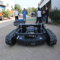 800/1000mm Mini-Raupenmäher Intelligente Schneeschaufel Ferngesteuerter Rasenmäher Jetzt auf Lager Schnelle Lieferung