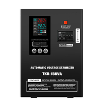 Stabilisateur de tension monophasé 15 KVA avec protection par relais |   Approvisionnement direct d'usine, gardez vos appareils électroménagers 220V en sécurité et en stabilité