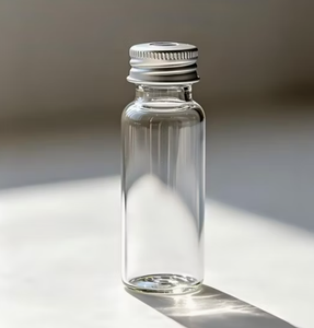 Flacon vide en verre transparent de 5 ml et 30 ml, mini flacon en verre, toutes les couleurs de bouchons personnalisables - Product Image 3