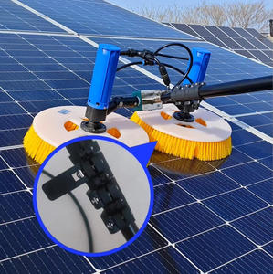 Robot de nettoyage professionnel à double tête pour panneaux solaires, étanche, pour le lavage de panneaux photovoltaïques, adapté au nettoyage humide et à sec - Product Image 4
