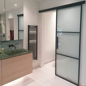 Ensemble de rideaux de cuisine à <span class=keywords><strong>porte</strong></span> <span class=keywords><strong>d</strong></span>'<span class=keywords><strong>entrée</strong></span> et demie nouvelles idées de produits 2024 <span class=keywords><strong>porte</strong></span> de <span class=keywords><strong>rail</strong></span> en aluminium murale portes intérieures de poche - Product Image 5