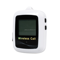 Appareil d'appel sans fil en forme de montre facile à utiliser CTW07-1, récepteur de bipeur rechargeable pour cafés