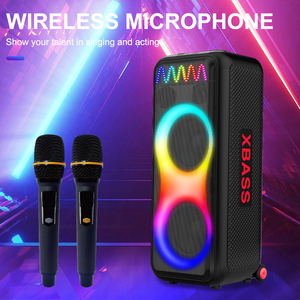 Zqs10212 Hot Bán Công Suất Cao 100W Kép 10 Inch Parlante <span class=keywords><strong>Bluetooth</strong></span> Karaoke Điện Powered Loa Đảng Loa - Product Image 6