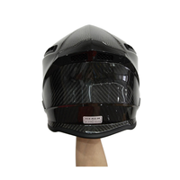 Casque de motocross tout-terrain en fibre de carbone ECE 22.06, casque léger tout-terrain ATV, casque de moto homologué DOT