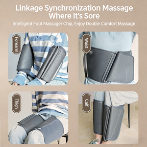 Melhor Massajador de Pés e Pernas de Alta Qualidade, Fabricação por Atacado, Novo e Popular, Massagem Profunda com Compressão de Ar Eletrônica - Product Image 3