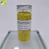 E3515A Masterbatch de couleur jaune EVA pour la production de composés et granulés EVA de qualité moulage pour chaussures en EVA
