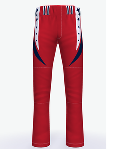 Shemax 2024 Top Quality Hot Selling Custom Wholesale Sublimation Softball <b>Red</b> Baseball Pants - Product Image 5