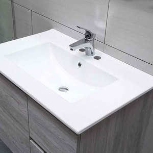 Lavabo personnalisé série de handicaps hospitaliers dans les salles de bains en céramique propre populaire lavabo sur pied - Product Image 1