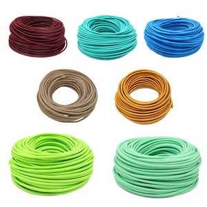 Cổ Điển Bện Dây Điện Bông Dệt Dây Điện Với Màu Dệt Vải Anh/EU/Cn Cắm Tiêu Chuẩn Cho Đèn Bàn - Product Image 3