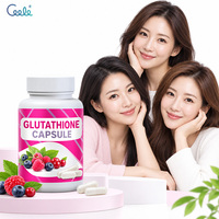 Capsules molles de L-Glutathion liposomal de haute qualité, complément blanchissant pour la peau à base de plantes, GIUTAWHITE 1500000mg Capsules molles