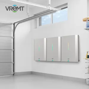 VREMT Multi Protection Wall Mounted Home Energy Storage System 5.3kWh Household Lithium-Ion Energy Storage Battery Lifepo4 48v