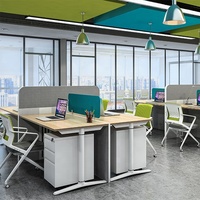 Table de conférence pliable et extensible LEADCOM VERANO LS-418D, moderne, en aluminium, pour salle de formation, mobilier commercial