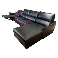Giá Nhà Máy Chức Năng Sofa 3 Chỗ Ngồi Da Điện Recliner Sofa