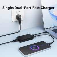 Produits tendance Chargeur USB-C 65W Gan, chargeur Gan pour Ugreen Huawei Realme Xiaomi Redmi Apple Meizu Oneplus Baseus Anker