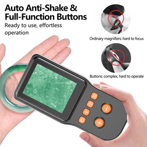 Độ nét cao 2.8-inch cầm tay kính hiển vi kỹ thuật số kính lúp Sản phẩm mới cho người cao tuổi sử dụng - Product Image 2