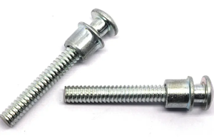 สกรูหัวแบนสแตนเลส 304 แบบวงแหวน Huck-Rivet Lockbolts ขนาด 1/4*1/4 นิ้ว พร้อมดีไซน์วงกลม - Product Image 5
