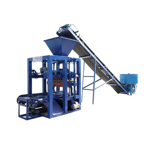 Mesin Pembuat Batu Bata Mobile QT4-26 Mesin Pembuat Batu Bata Listrik Mesin Pembuat Batu Bata untuk Dijual di Zimbabwe - Product Image 4
