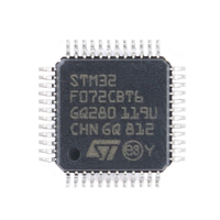 HXC Orijinal S-T STM32F072CBT6 32-bit Cortex-M0 Mikrodenetleyici, 16x8 EEPROM'lu, Gömülü Sistemler için, Stokta Mevcut