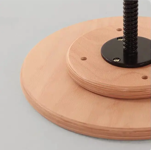 Professioneller Künstler-Holzhocker mit Spiralsitz und Drehfunktion, Neuheit für Zeichnen und Malen bei kreativen Arbeiten - Product Image 3